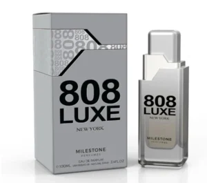 808 Luxe New York by Milestone Eau de Parfum 3.4 oz, Authentic Fragrance
