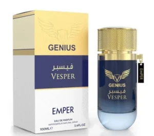 Emper Genius Vesper Eau de Parfum for Men – Bold  Long-Lasting