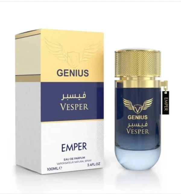 Emper Genius Vesper Eau de Parfum for Men – Bold  Long-Lasting