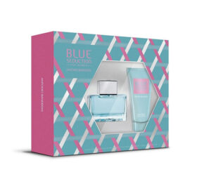 Antonio Banderas Blue Seduction Gift Set for Women  2.7oz EDT & 2.5oz