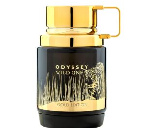 Armaf Odyssey Wild One Gold Edition Eau de Parfum for Men, 3.4 oz