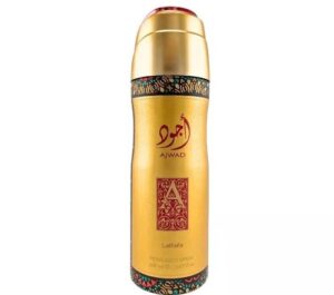 Lattafa Ajwad Deodorant Spray 6.7 oz for Unisex