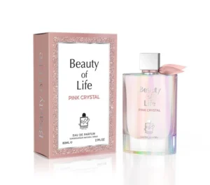 Beauty of Life Pink Crystal by Milestone for Women 2.7 oz