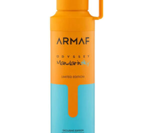 Armaf Men's Odyssey Mandarin Sky Body Spray 6.8 oz – Fresh Citrus Fragrance for Men
