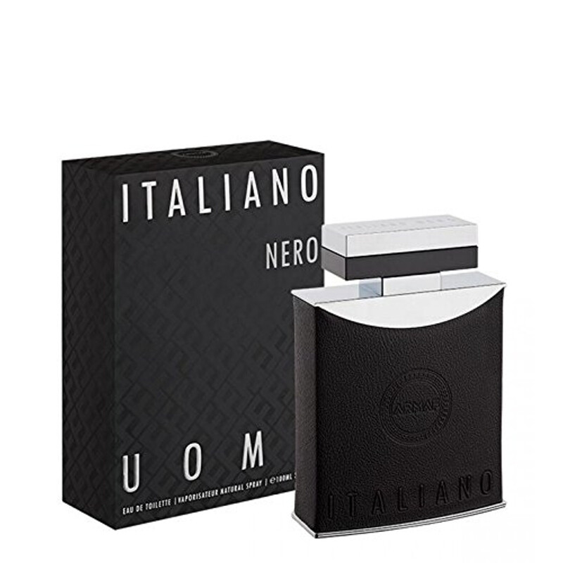 Armaf Men's Italiano Nero Uomo EDT Spray 3.4 oz